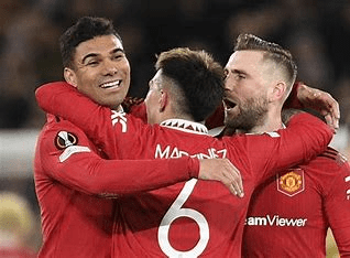 Kết quả trận lượt về tứ kết Europa League 2024-2025: Manchester United thắng 5-4 trước Lyon